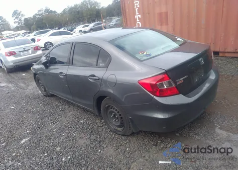 2012 Honda Civic Lx from USA, damaged, VIN 2HGFB2F50CH578247